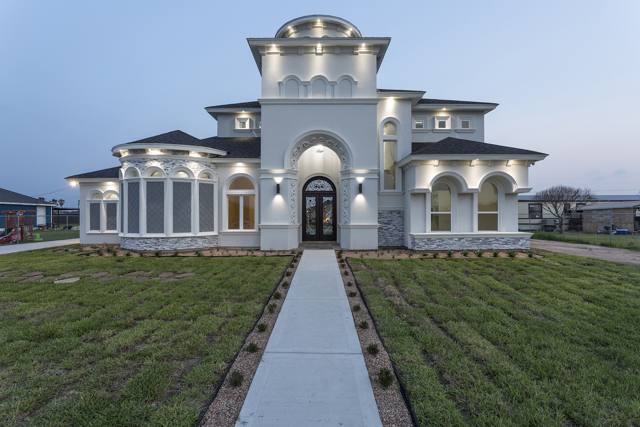 Completed two-story home with an arched entry, Donna TX